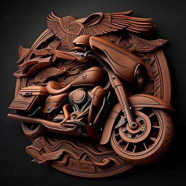 3D модель Harley Davidson CVO Road Glide (STL)